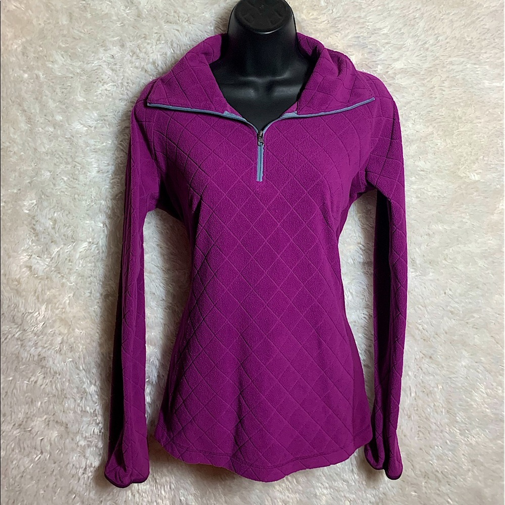 Ladies Columbia Half Zip Fleece Sweater!